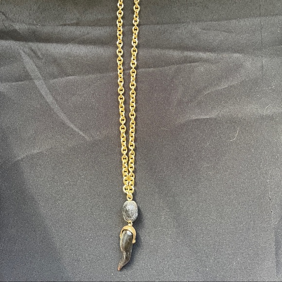 Roberto Cavalier Gold Necklace - Picture 1 of 3